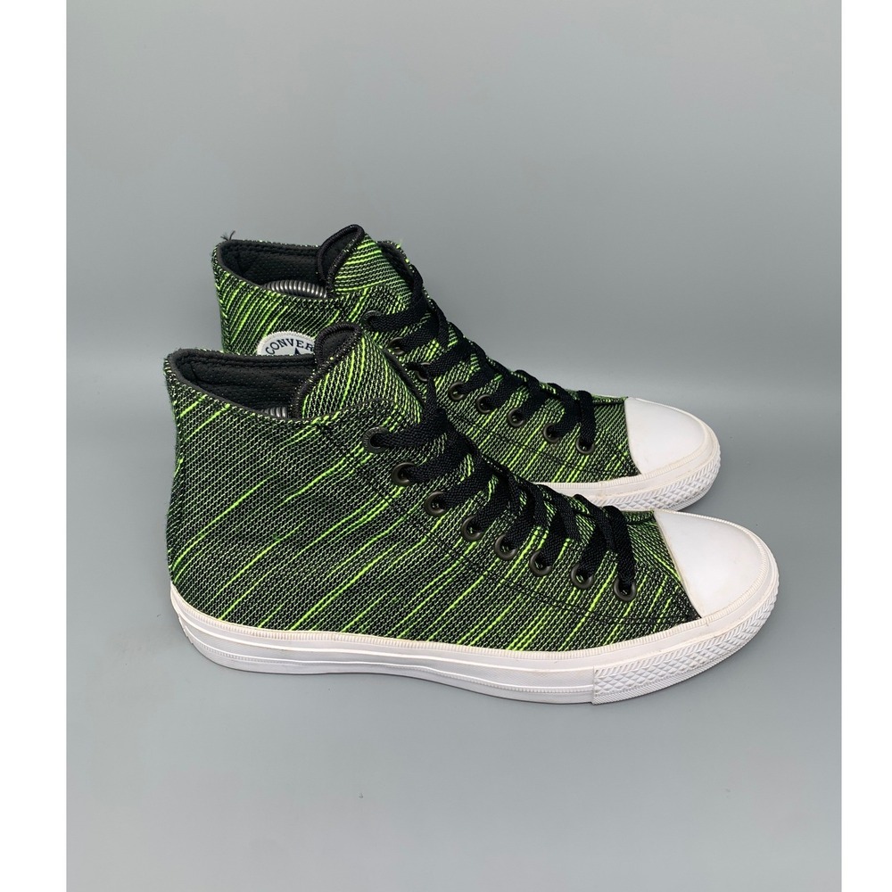 Converse Chuck Taylor All Star II High Top Green Shoes 151086C Women's Sz 9